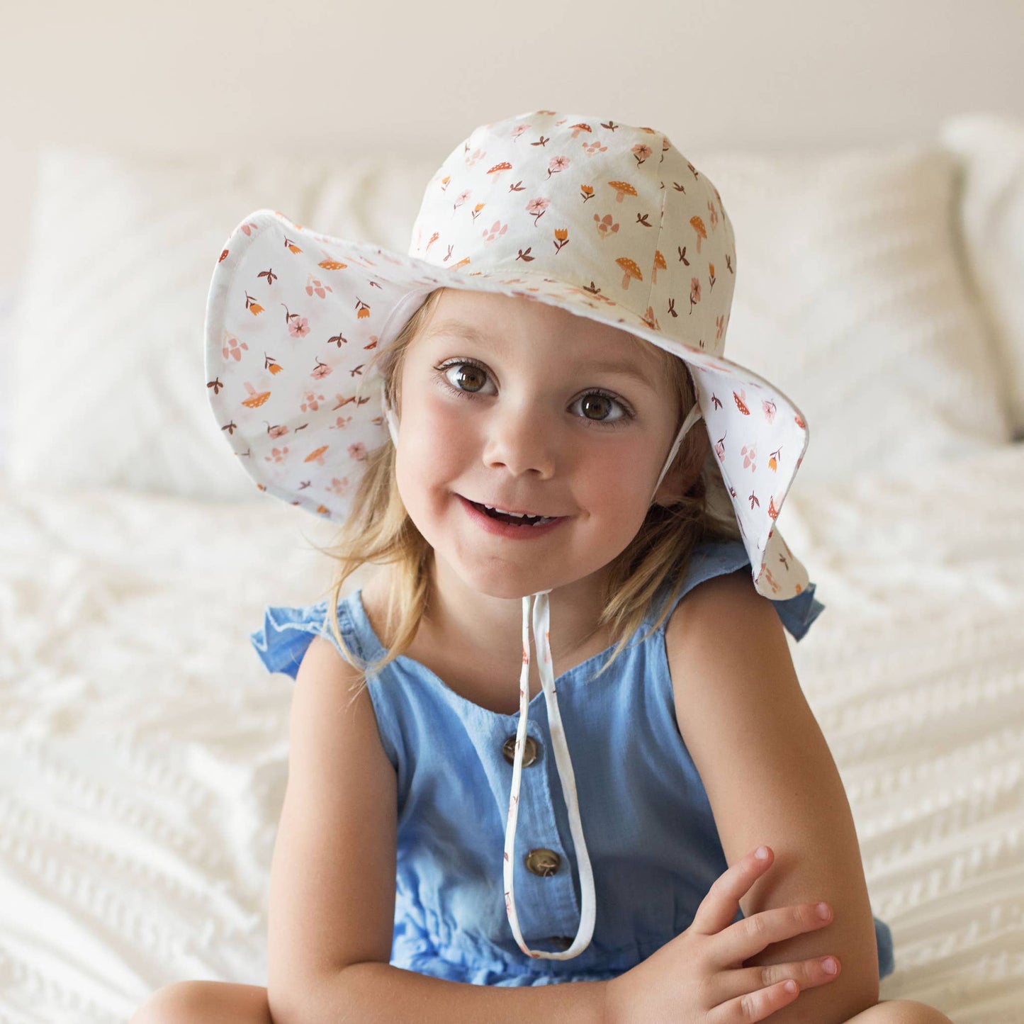 Fairy Garden Sunhat UPF 50+ Baby & Toddler: 2-4 years