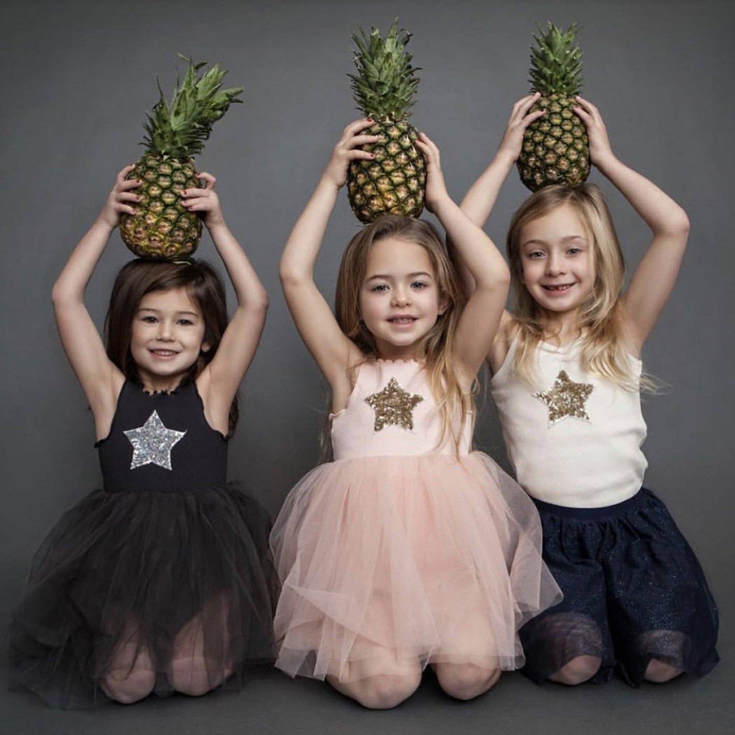 Petite Hailey - PH Star Tutu Dress: Pink / 2