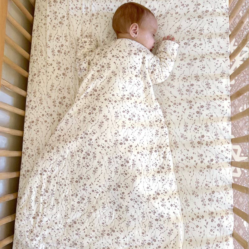 gunamuna - FW25 LONG SLEEVE SLEEP BAG: Giraffe Moss / 18-24M / 1.0