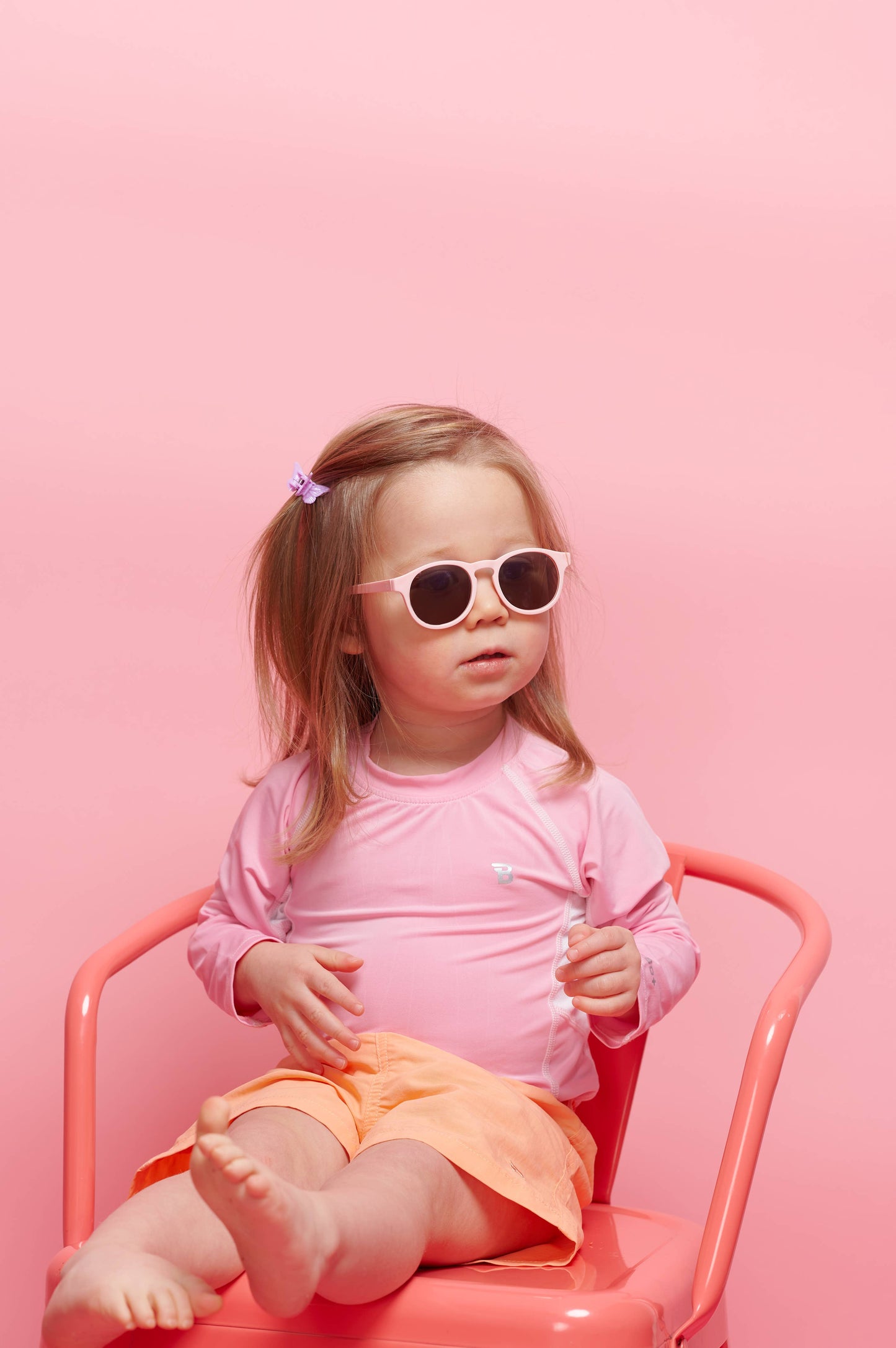 Babiators - UPF 50+ Kids Shirt Water Protection: Light Pink