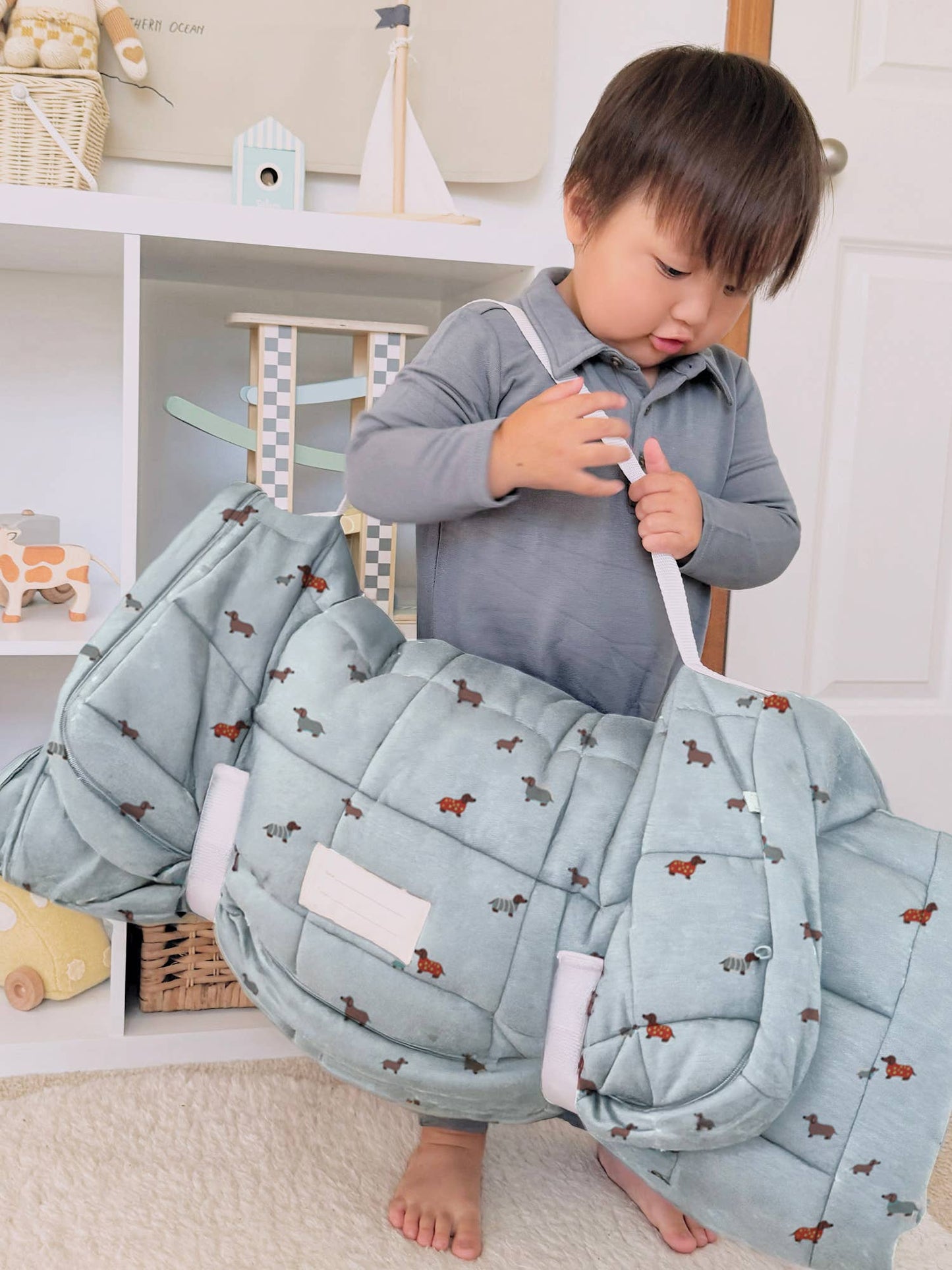 gunamuna - FW25 NAP MAT: Mini Floral