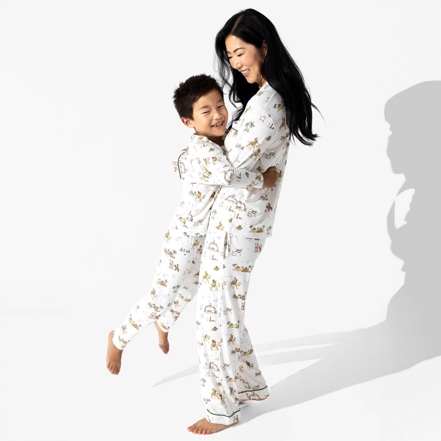 Bellabu Bear - Yule Tide Bamboo Women's Pajama Set: XS