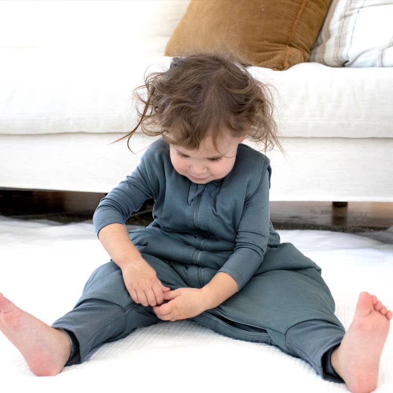 gunamuna - FW25 FOOTIE SLEEP BAG: Goose / 18-36M / 2.5