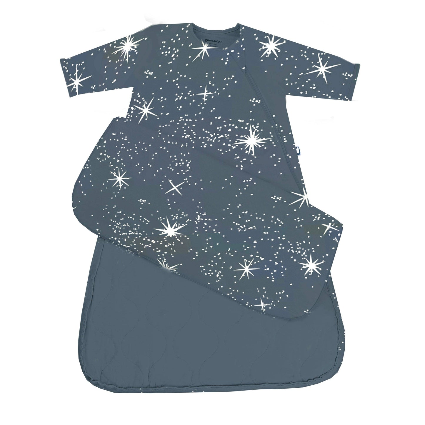 gunamuna - FW25 LONG SLEEVE SLEEP BAG: Posie / 9-18M / 1.0