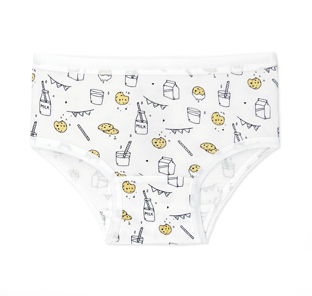 Bellabu Bear - Girl's Bamboo Underwear 7-Pack: 4/5 T