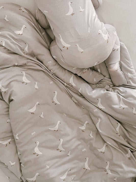 gunamuna - FW25 CLOUD BLANKET: Goose / Toddler / 1.0