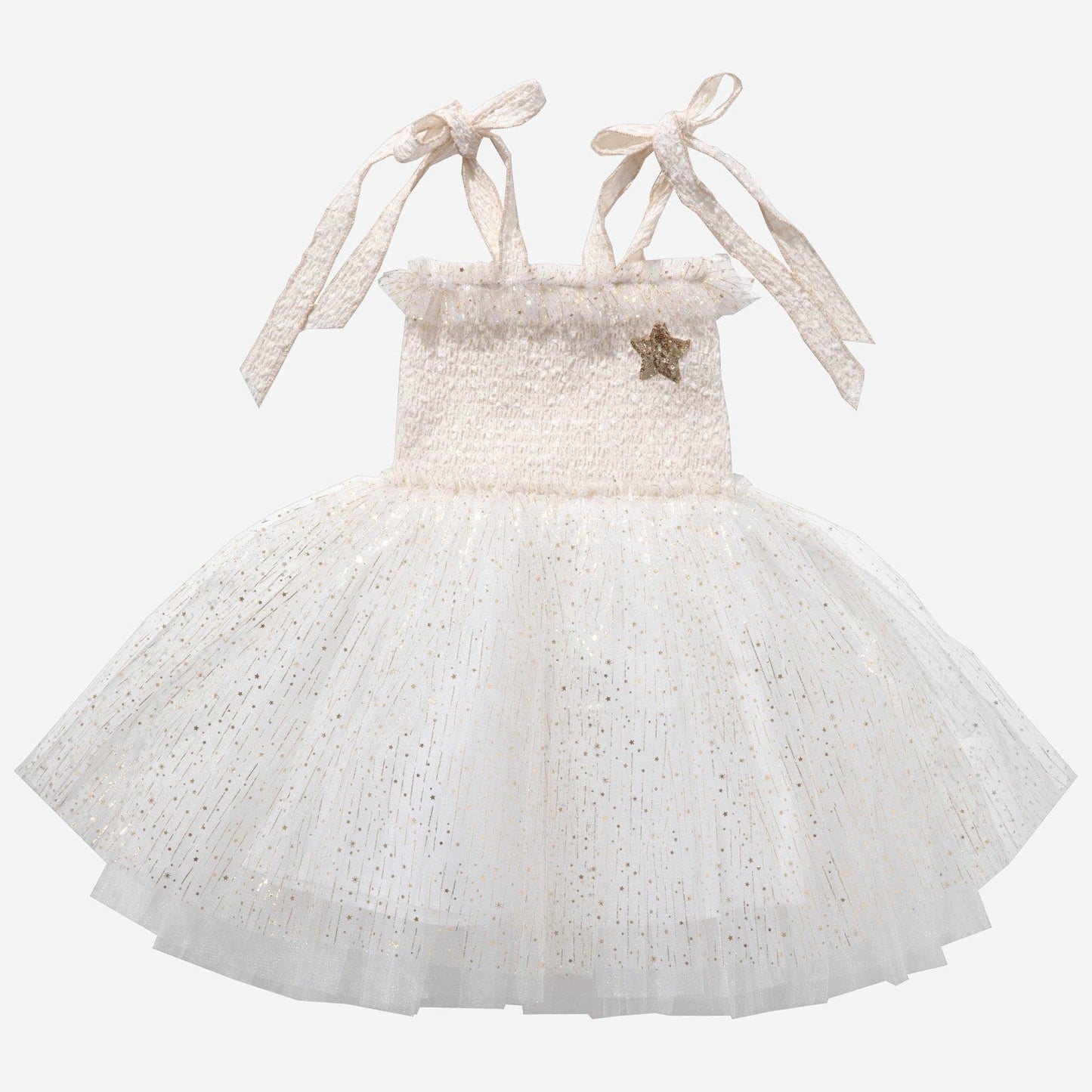 Petite Hailey - Hanna Tutu Dress: Ivory / 3