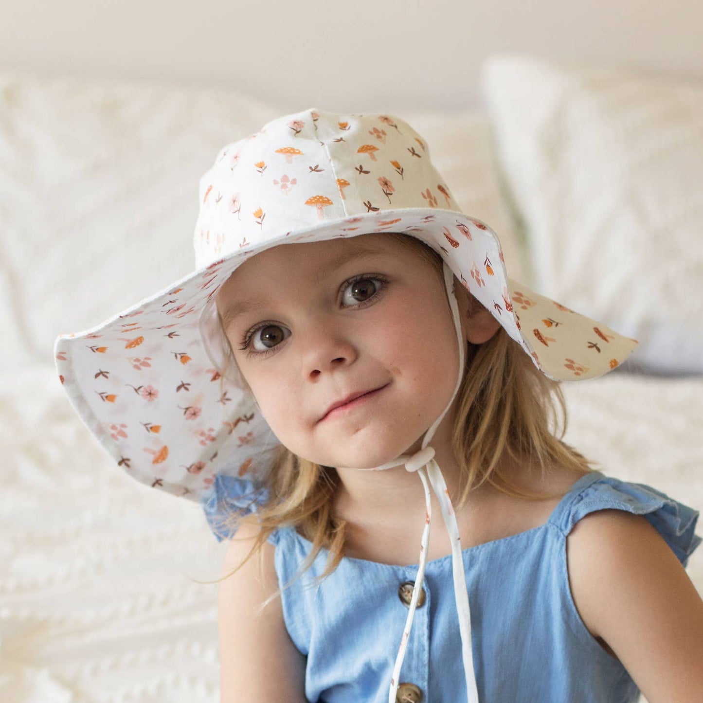 Fairy Garden Sunhat UPF 50+ Baby & Toddler: 2-4 years