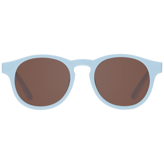 Babiators - Baby and Kids Baby Blue Keyhole sunglasses with Amber Lens: Ages 3-5