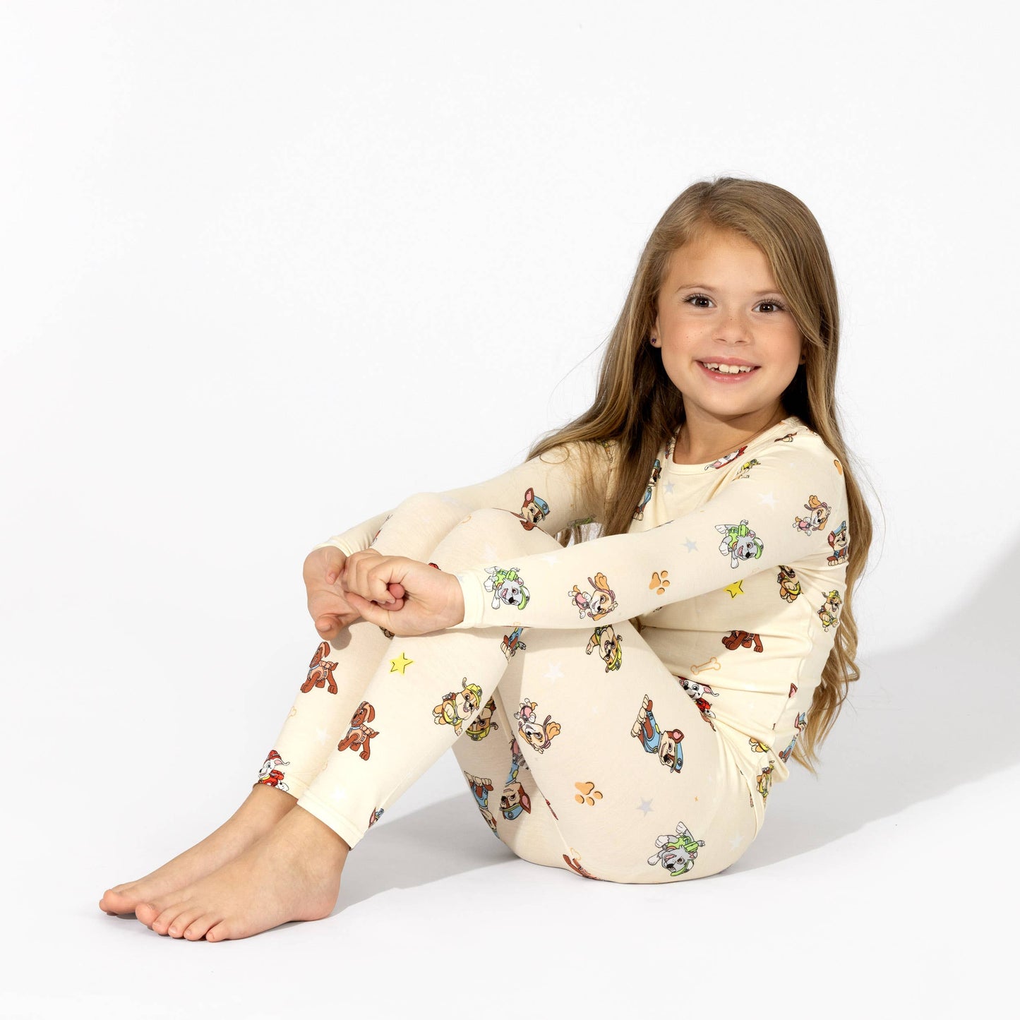 Bellabu Bear - PAW Patrol Bamboo Kids Pajamas: 4T