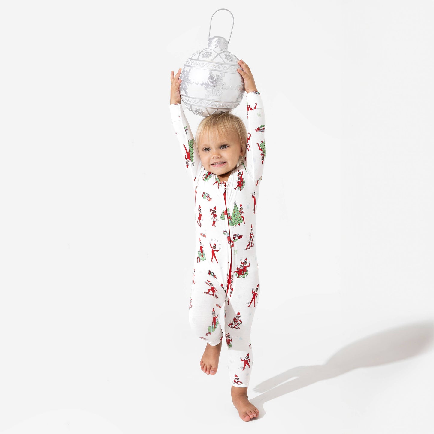 Bellabu Bear - Christmas Pajamas: The Elf on the Shelf Bamboo Sleepwear: 12-18 Months