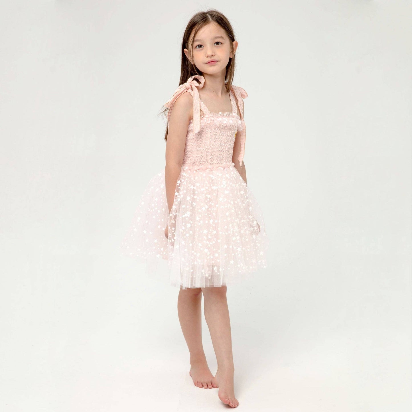 Petite Hailey - Hanna Tutu Dress: Ivory / 3