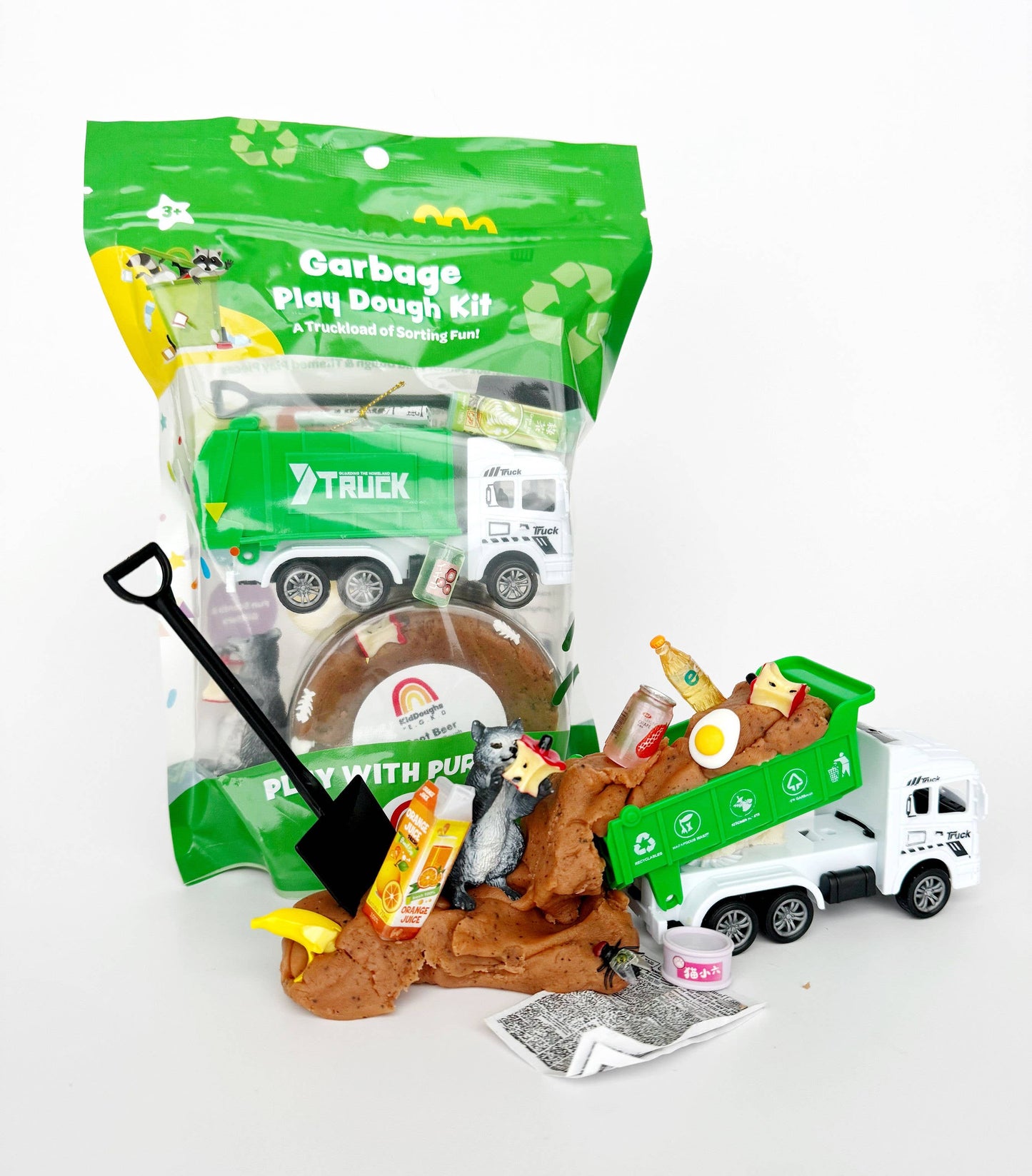 Earth Grown KidDoughs (KidDoughs by EGKD) - Garbage KidDough Play Kit