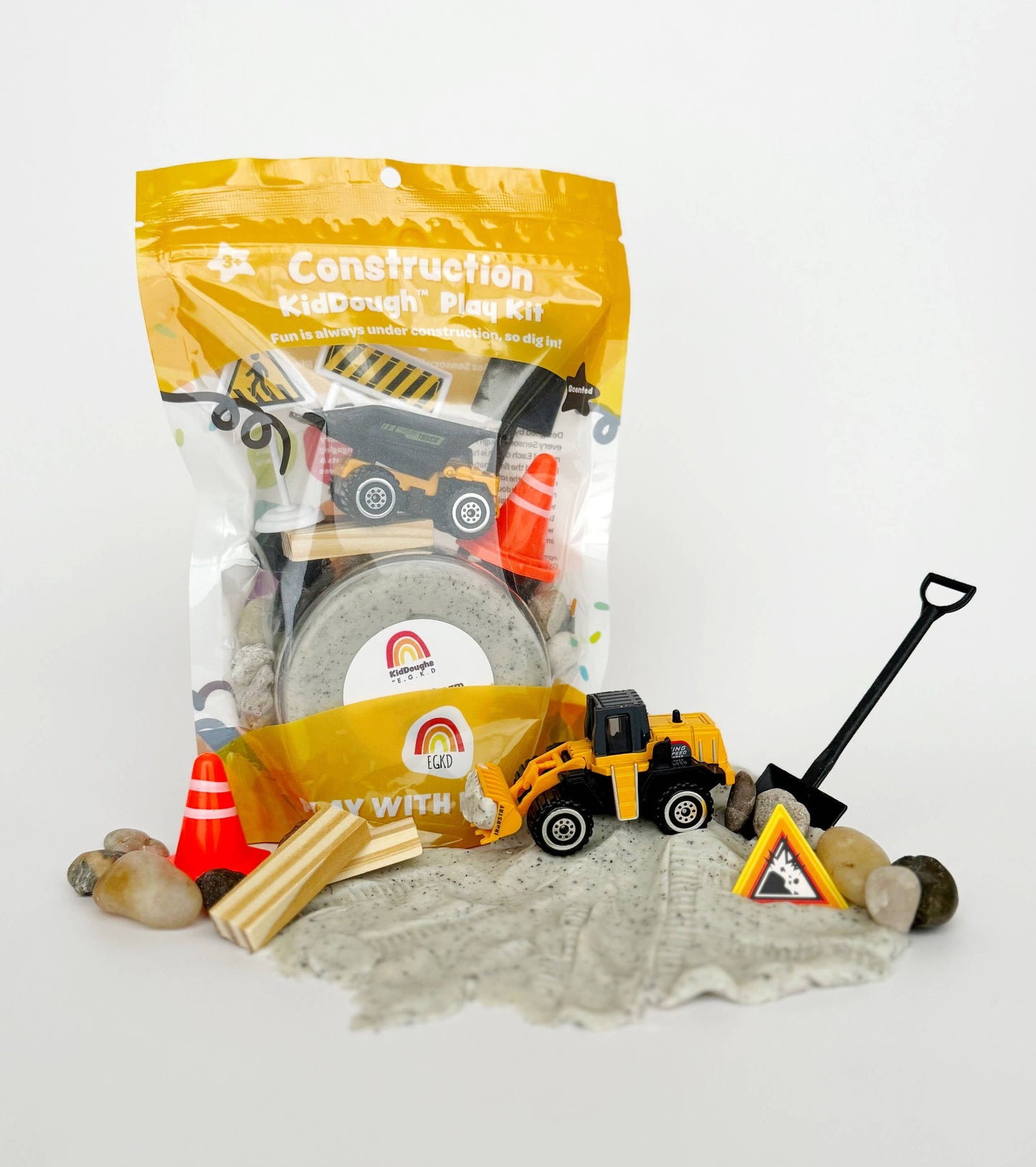 Earth Grown KidDoughs (KidDoughs by EGKD) - Construction KidDough Play Kit