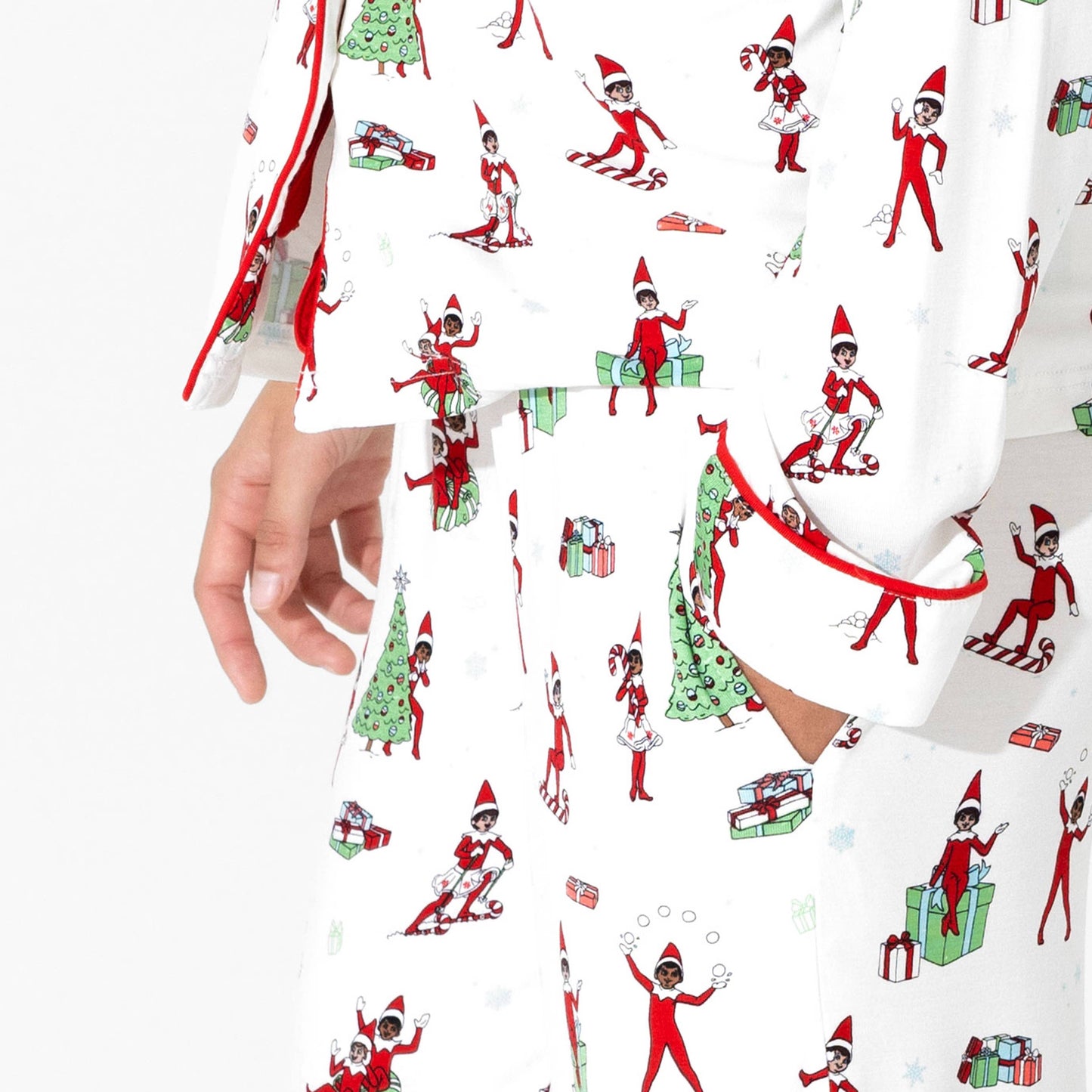 Bellabu Bear - The Elf on the Shelf Bamboo Women's Pajama Set: L