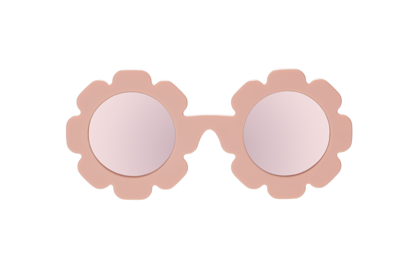 Babiators - Peach Keen Polarized Flower Sunglasses with Mirrored Lens