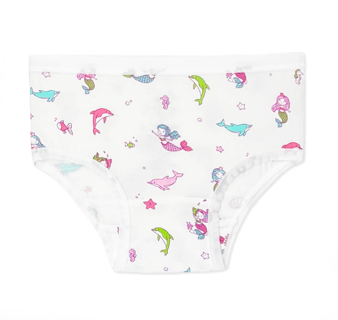 Bellabu Bear - Girl's Bamboo Underwear 7-Pack: 2/3 T