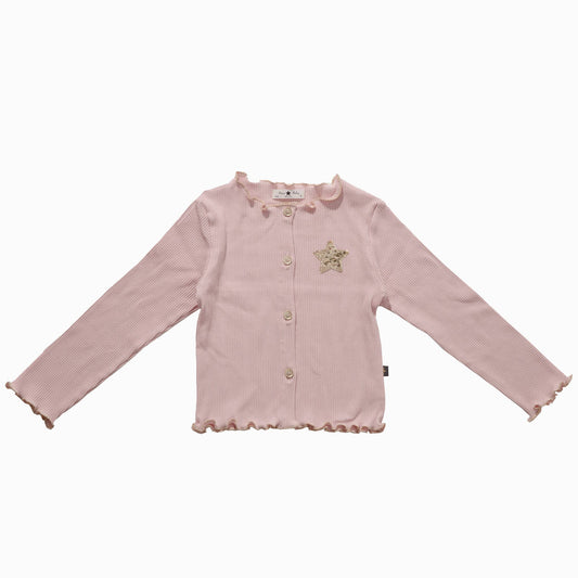 Petite Hailey - Hailey Cardigan: Pink / 18M