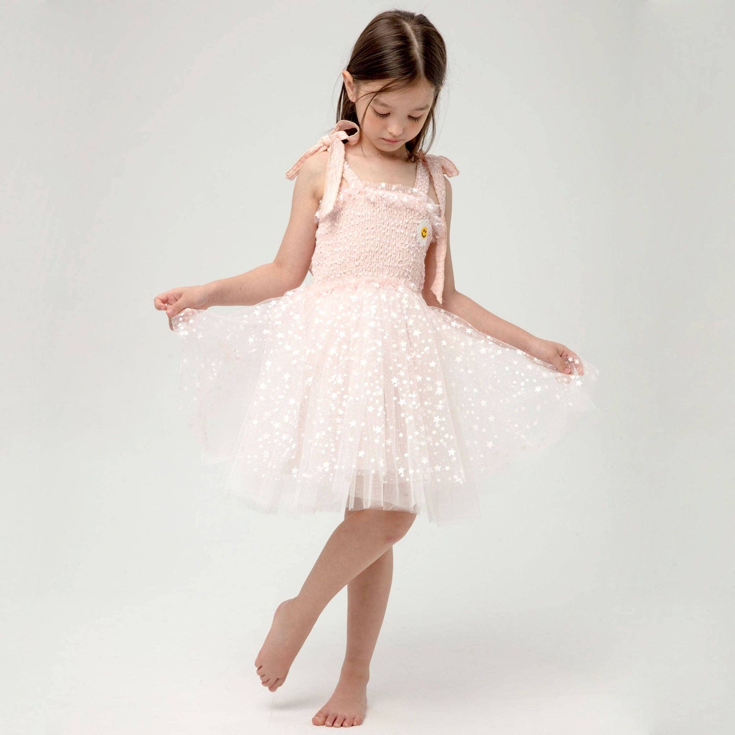 Petite Hailey - Hanna Tutu Dress: Ivory / 3