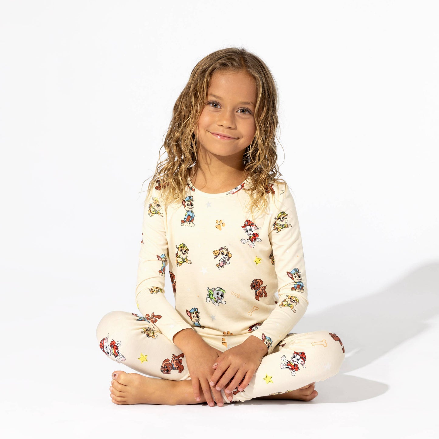 Bellabu Bear - PAW Patrol Bamboo Kids Pajamas: 4T