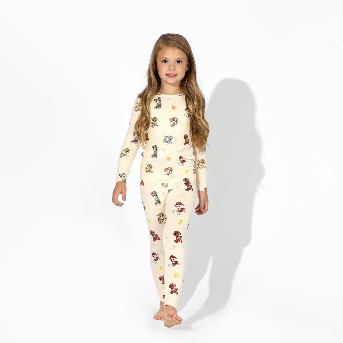 Bellabu Bear - PAW Patrol Bamboo Kids Pajamas: 4T