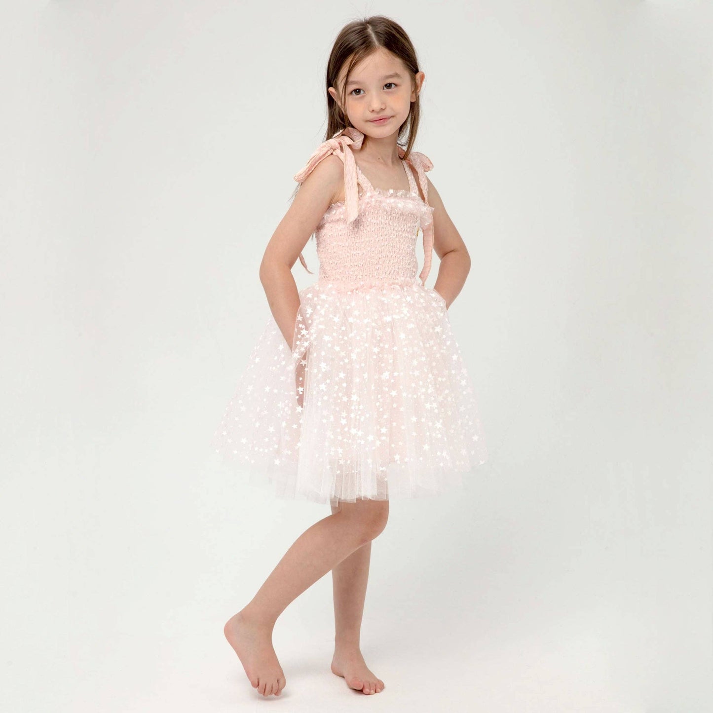 Petite Hailey - Hanna Tutu Dress: Ivory / 3