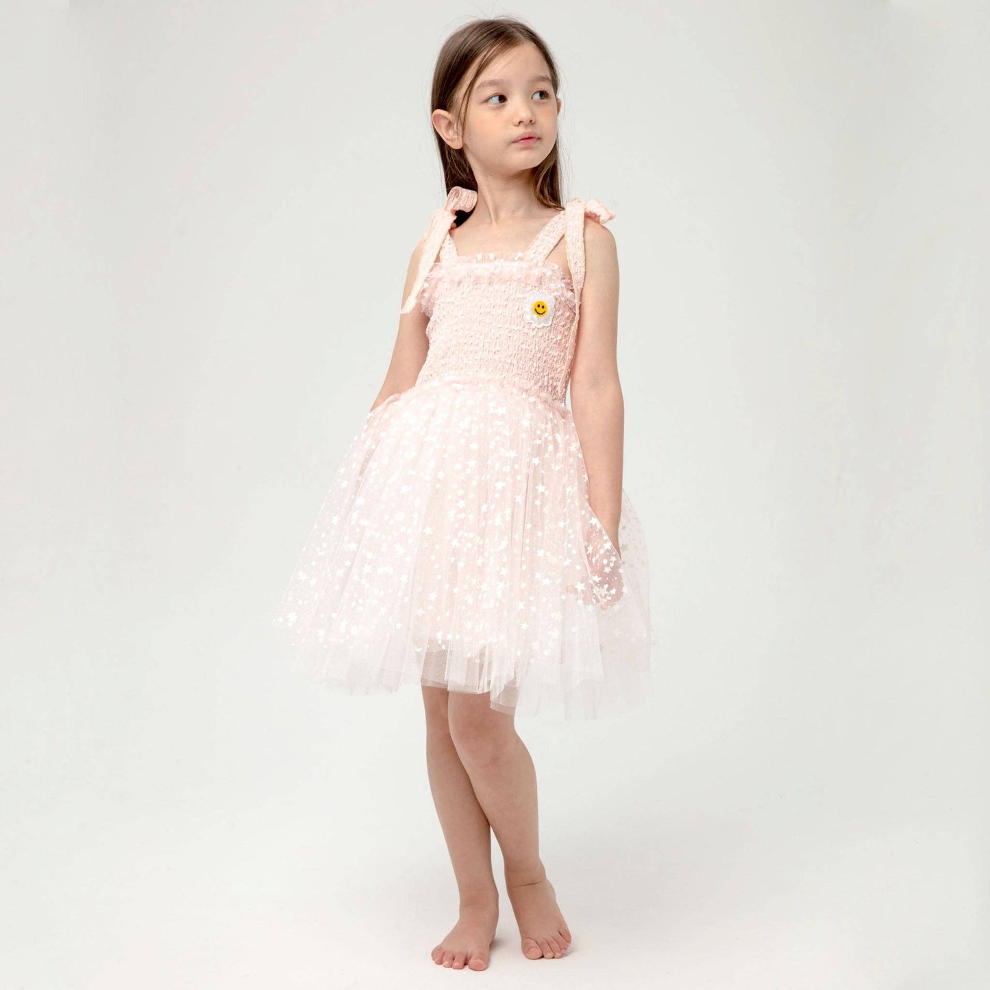 Petite Hailey - Hanna Tutu Dress: Ivory / 3