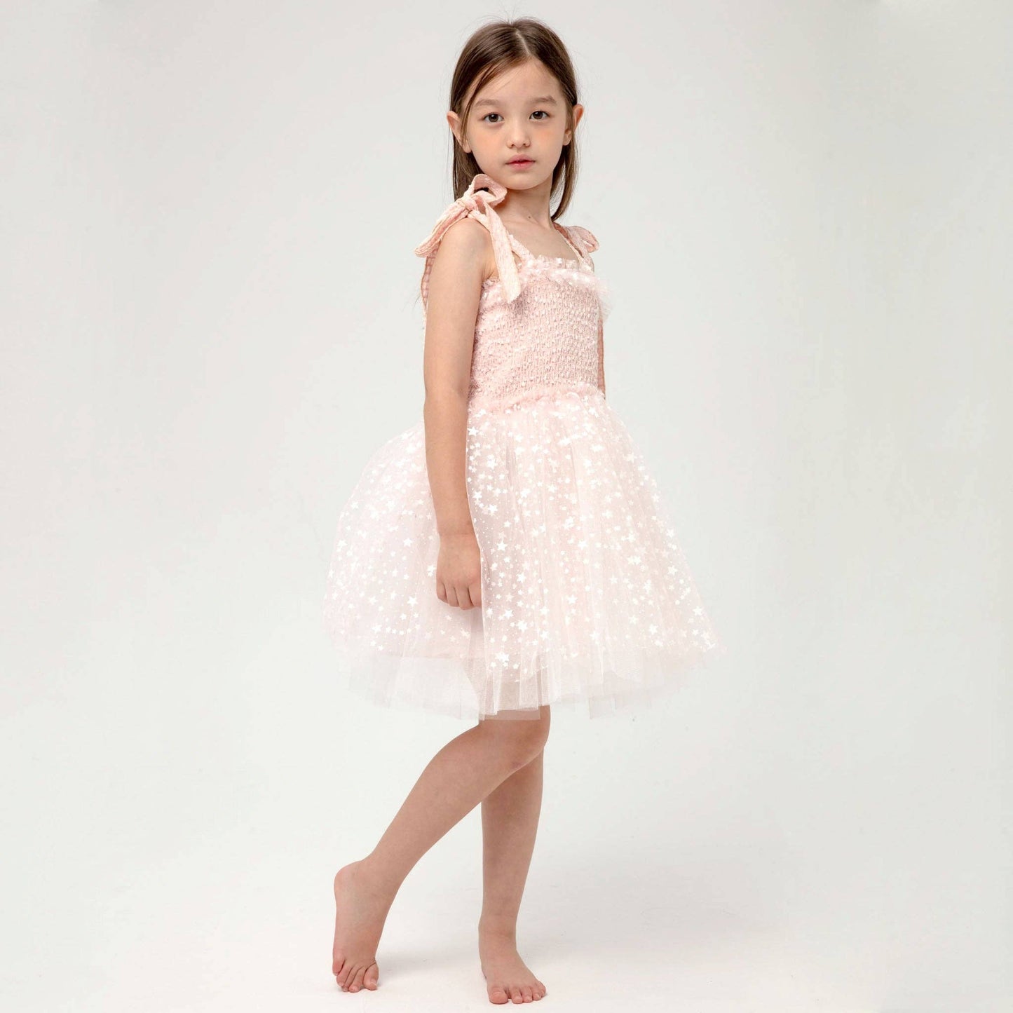 Petite Hailey - Hanna Tutu Dress: Ivory / 3