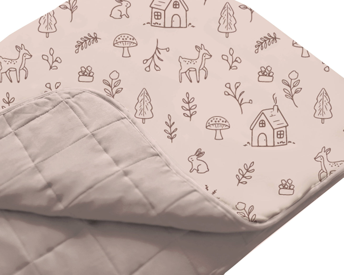 gunamuna - FW25 CLOUD BLANKET: Cowboy Goose / Toddler / 1.0