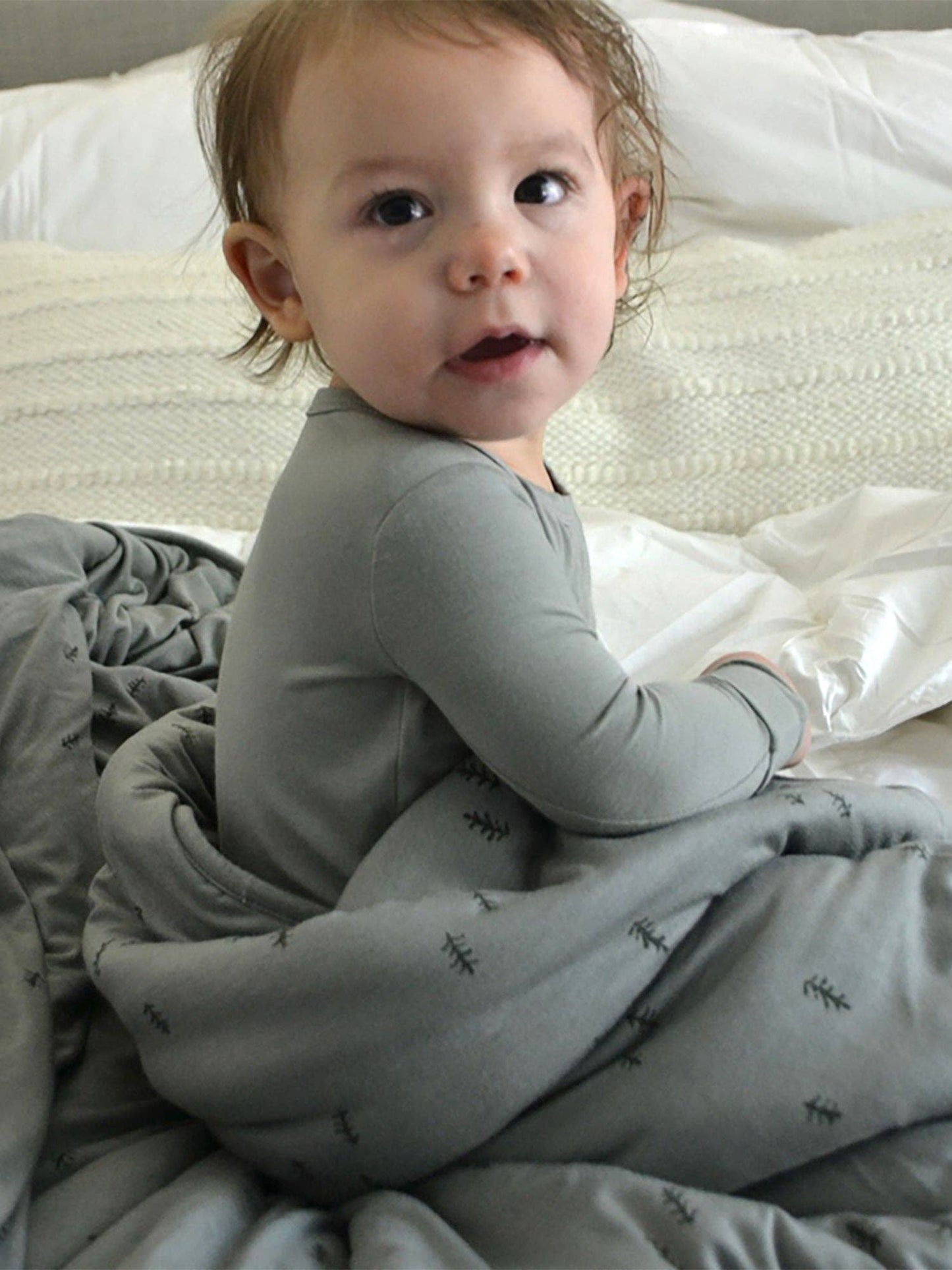 gunamuna - FW25 CLOUD BLANKET: Posie / Toddler / 1.0