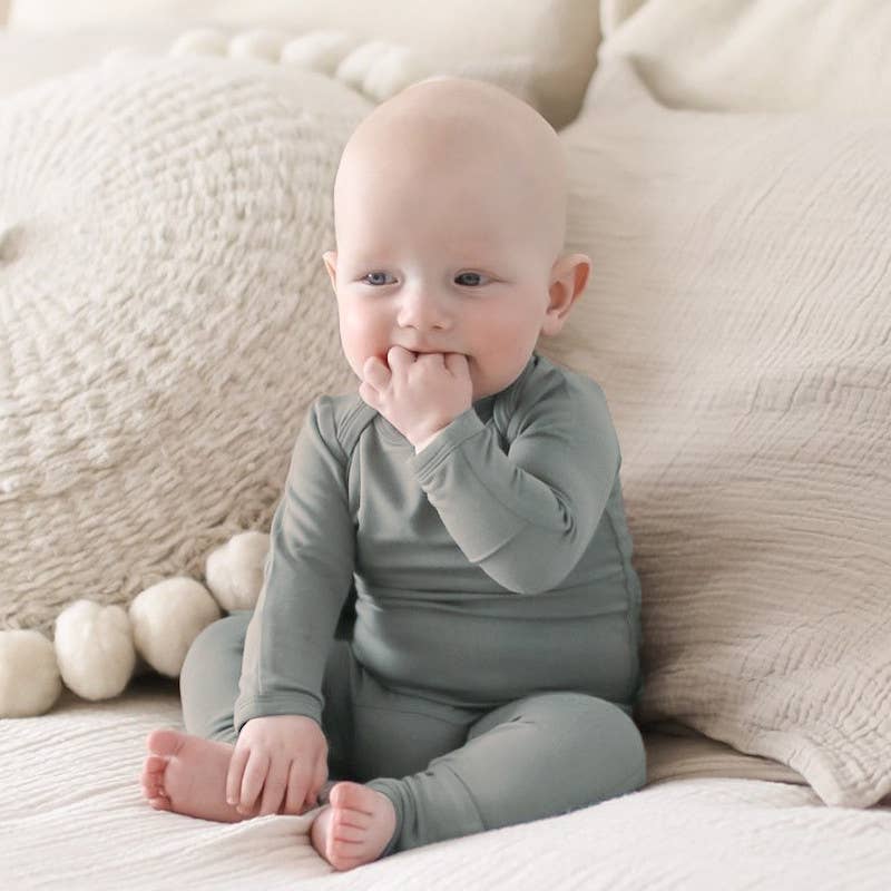 gunamuna - CONVERTIBLE PJ : 12-18m / Forest