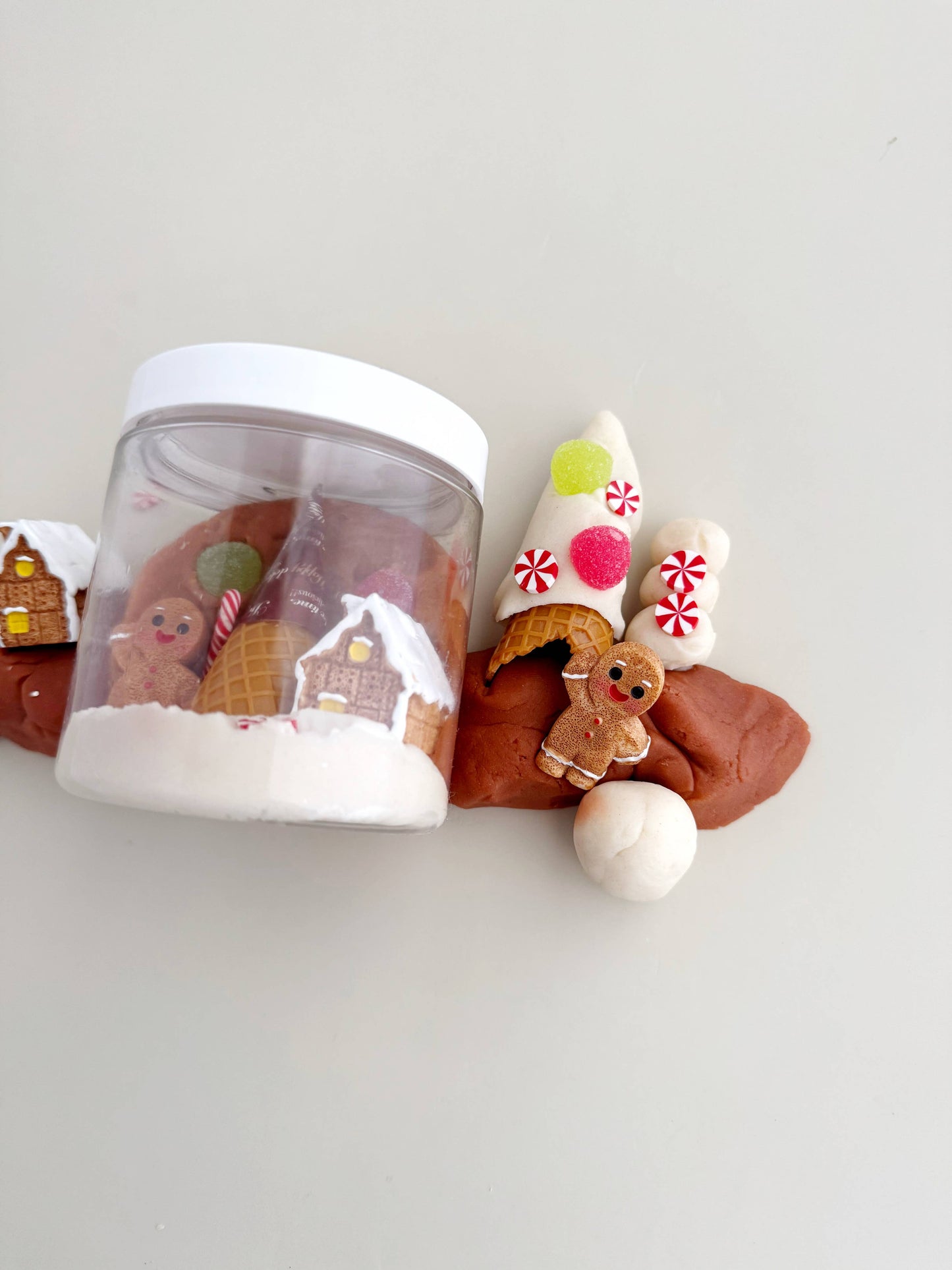 Earth Grown KidDoughs (KidDoughs by EGKD) - Gingerbread Mini Dough-To-Go