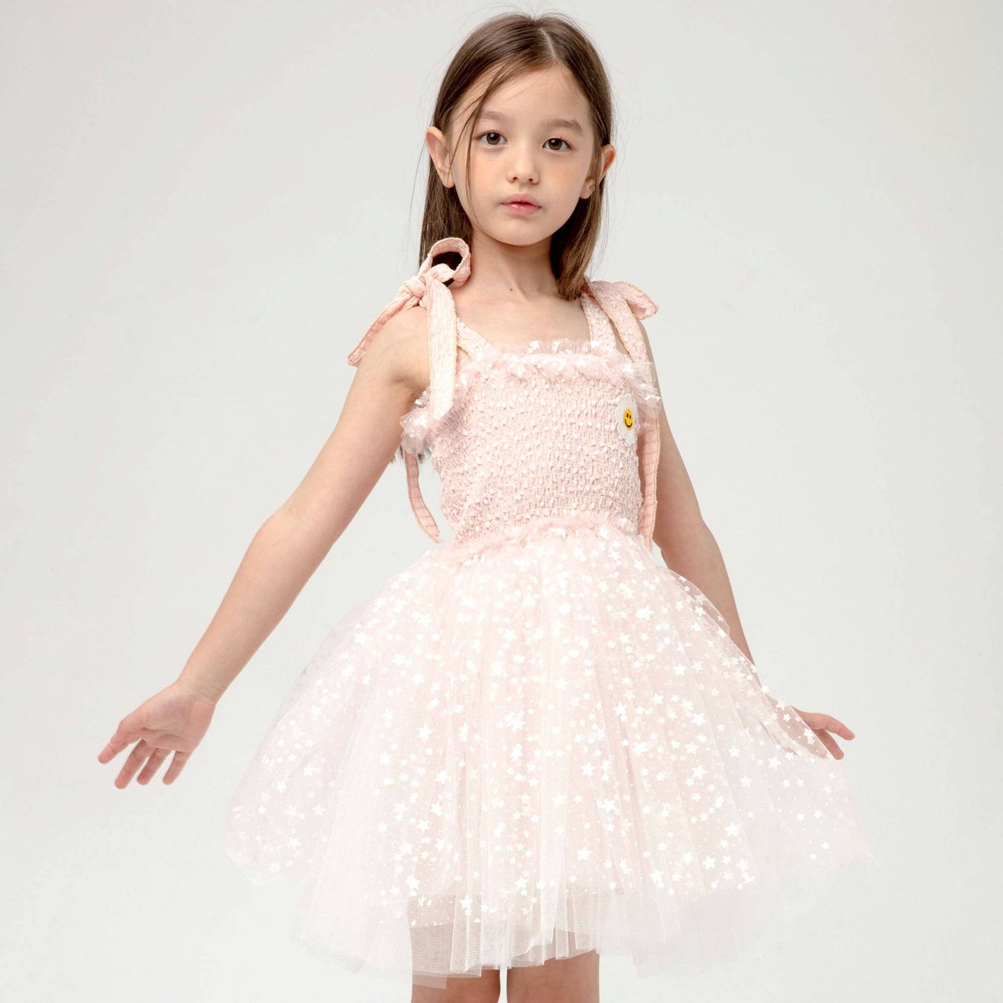 Petite Hailey - Hanna Tutu Dress: Ivory / 3