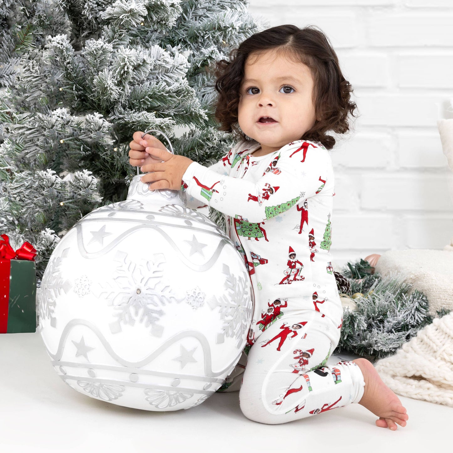 Bellabu Bear - Christmas Pajamas: The Elf on the Shelf Bamboo Sleepwear: 12-18 Months