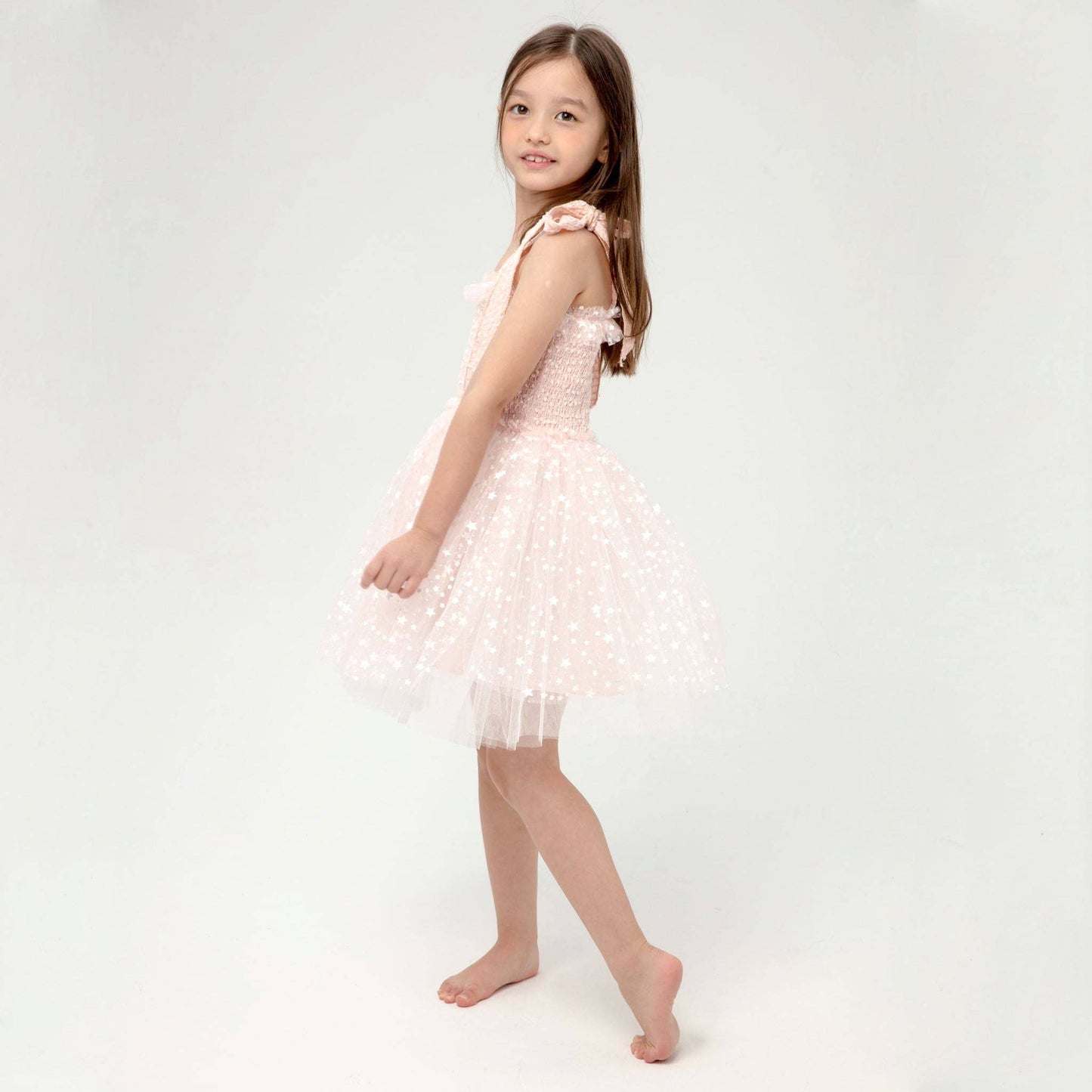 Petite Hailey - Hanna Tutu Dress: Ivory / 3