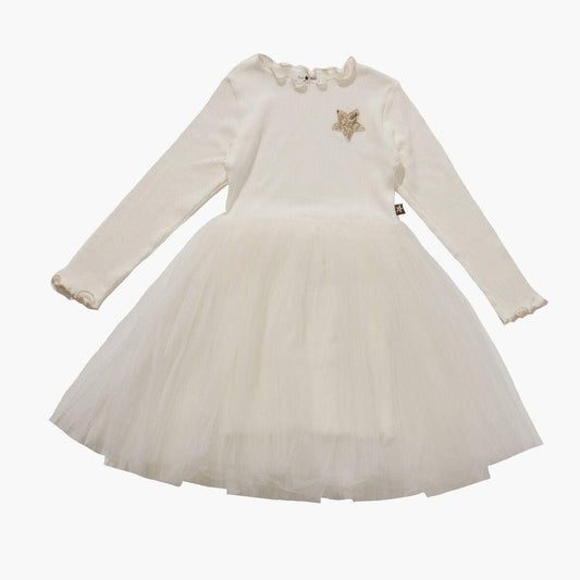 Petite Hailey - Hailey Tutu Dress: Ivory / 8yr