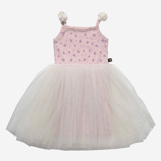 Petite Hailey - Vintage Flower 6 Tutu Dress: Pink / 6