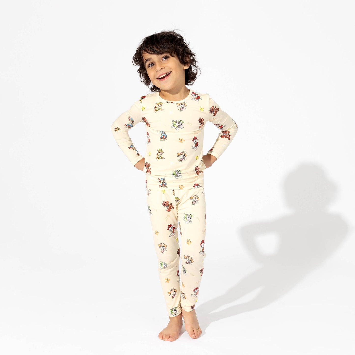 Bellabu Bear - PAW Patrol Bamboo Kids Pajamas: 4T