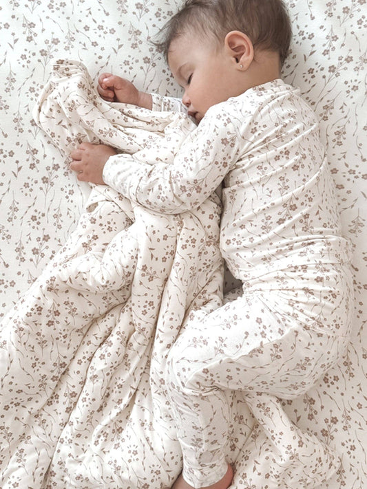 gunamuna - FW25 CLOUD BLANKET: Posie / Toddler / 1.0