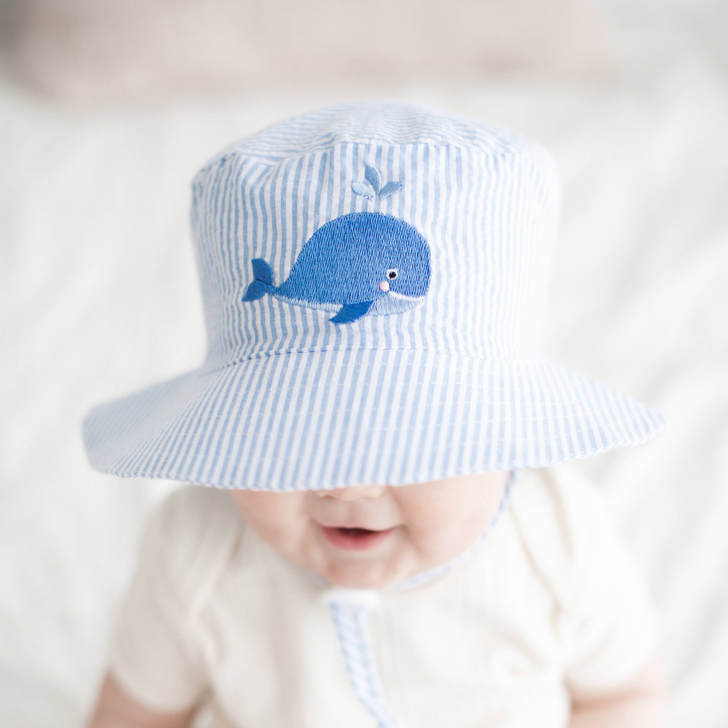 Whale Bucket Hat UPF 50+ Baby & Toddler: 2-4 years