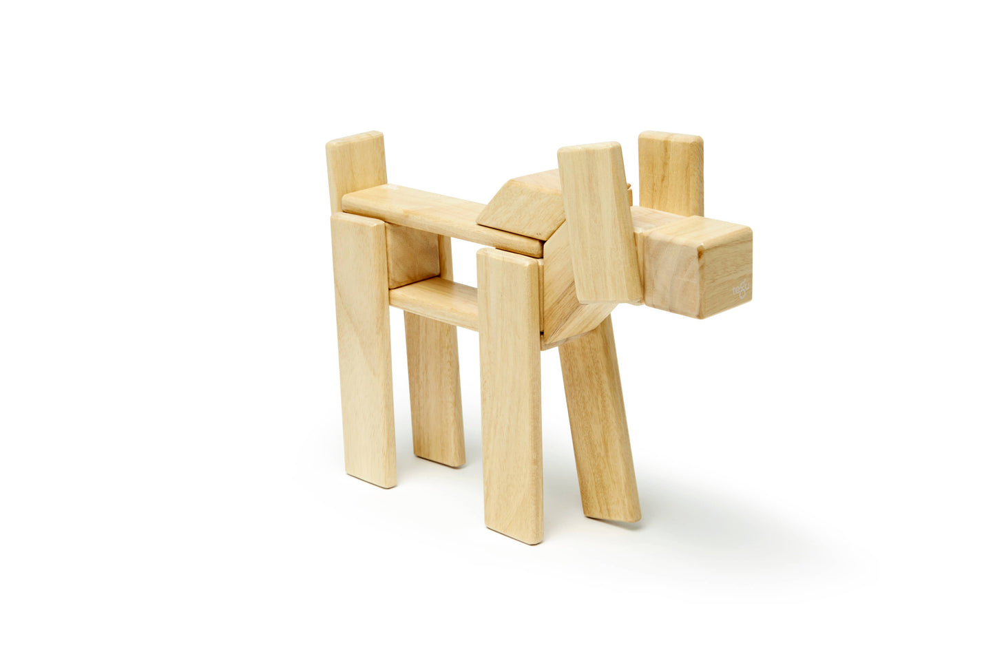 Tegu - 24 Piece Magnetic Wooden Block Set: Tints