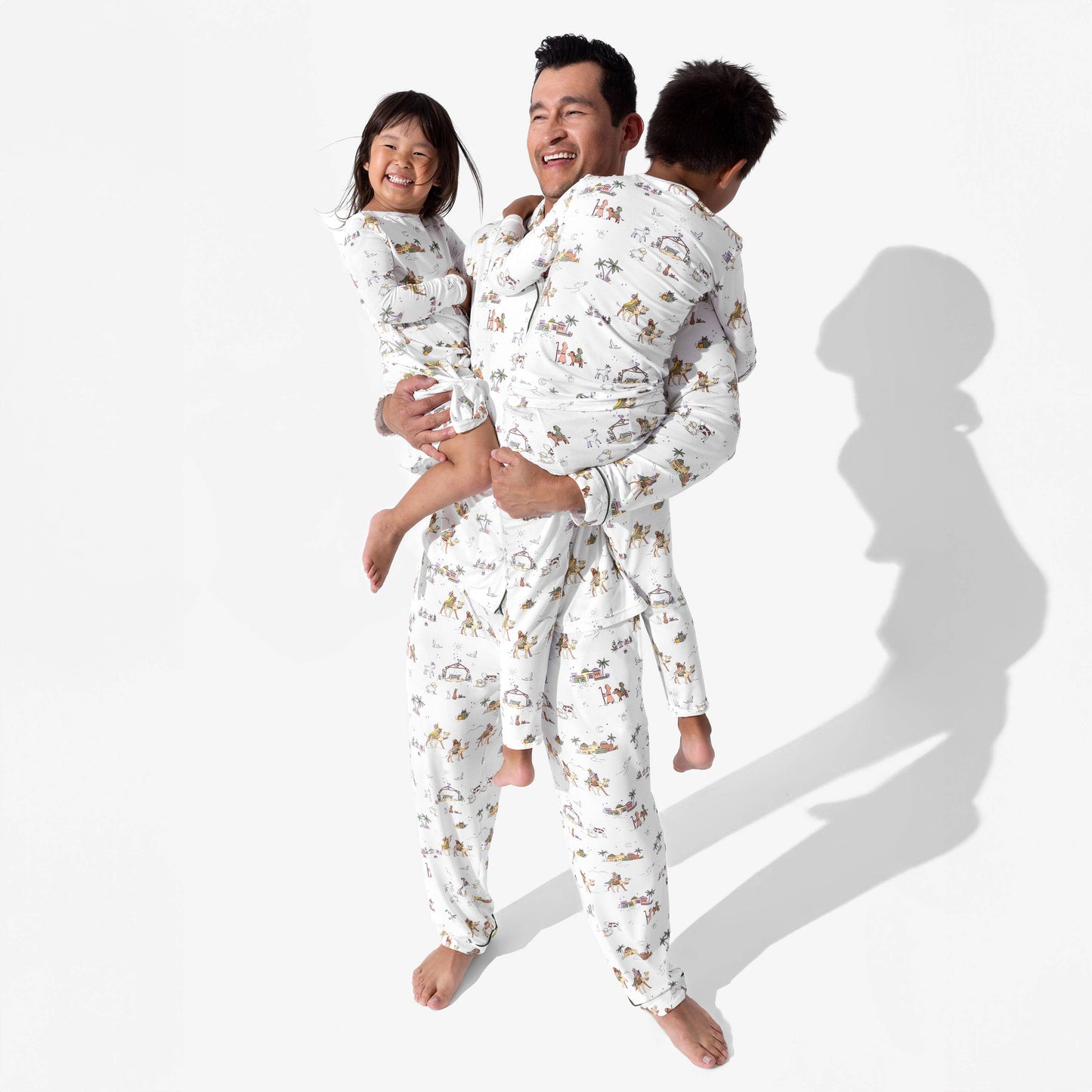 Bellabu Bear - Yule Tide Bamboo Men's Pajama Set: L