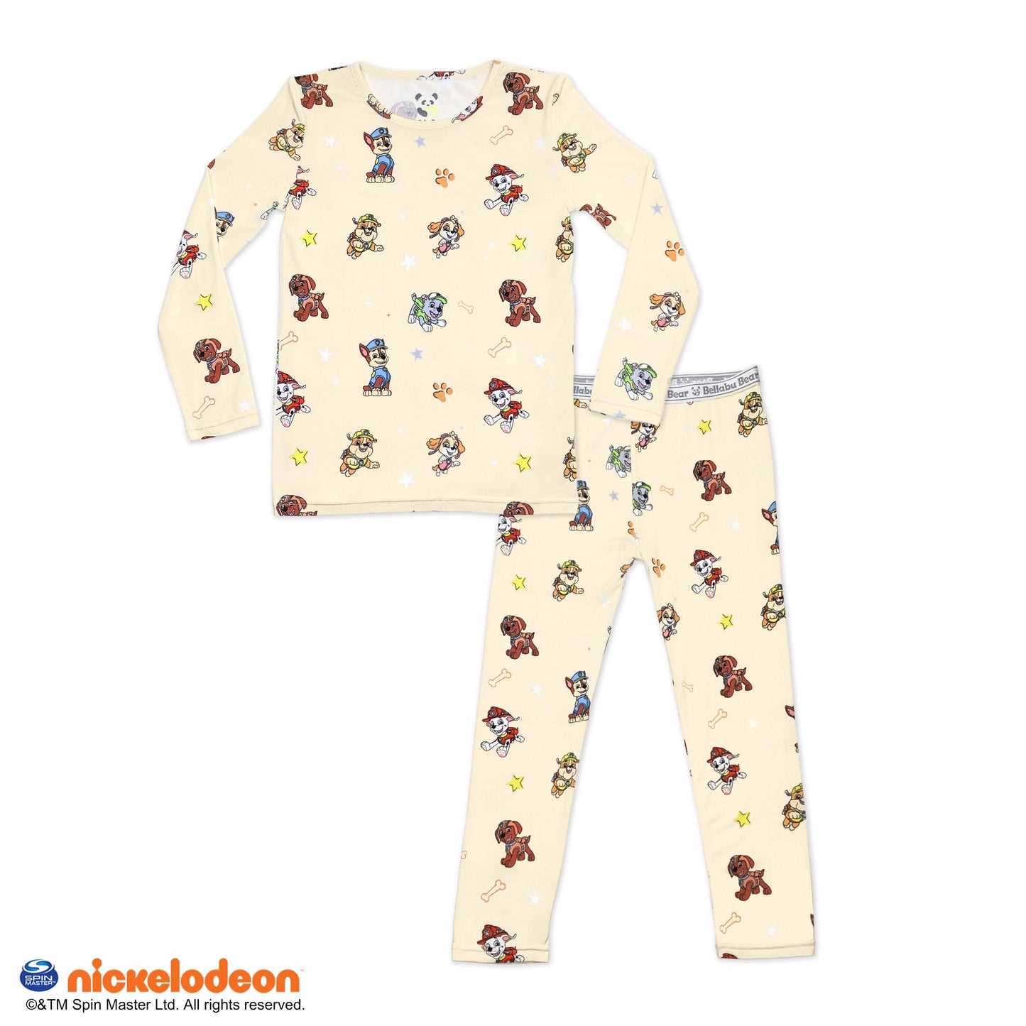 Bellabu Bear - PAW Patrol Bamboo Kids Pajamas: 4T