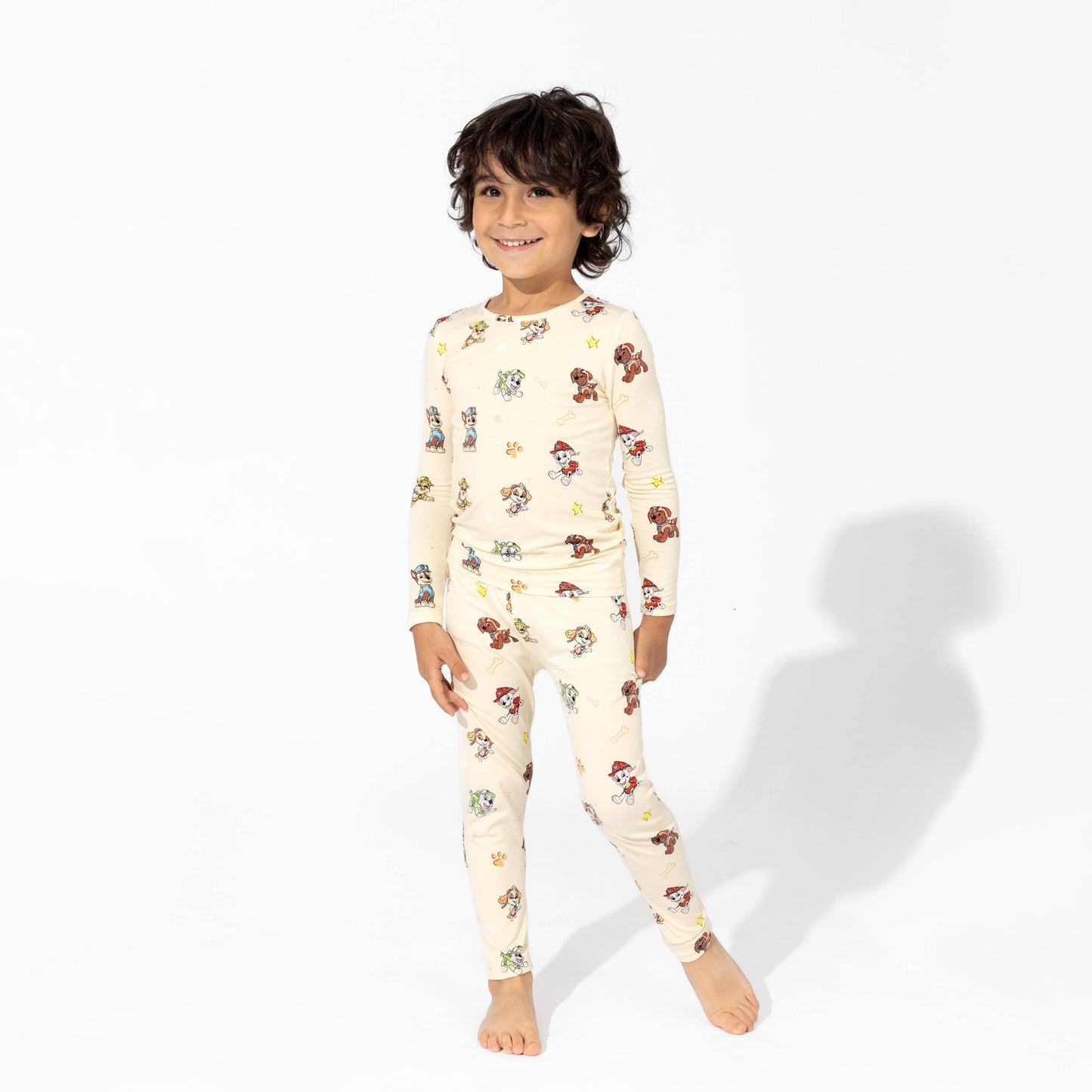 Bellabu Bear - PAW Patrol Bamboo Kids Pajamas: 4T