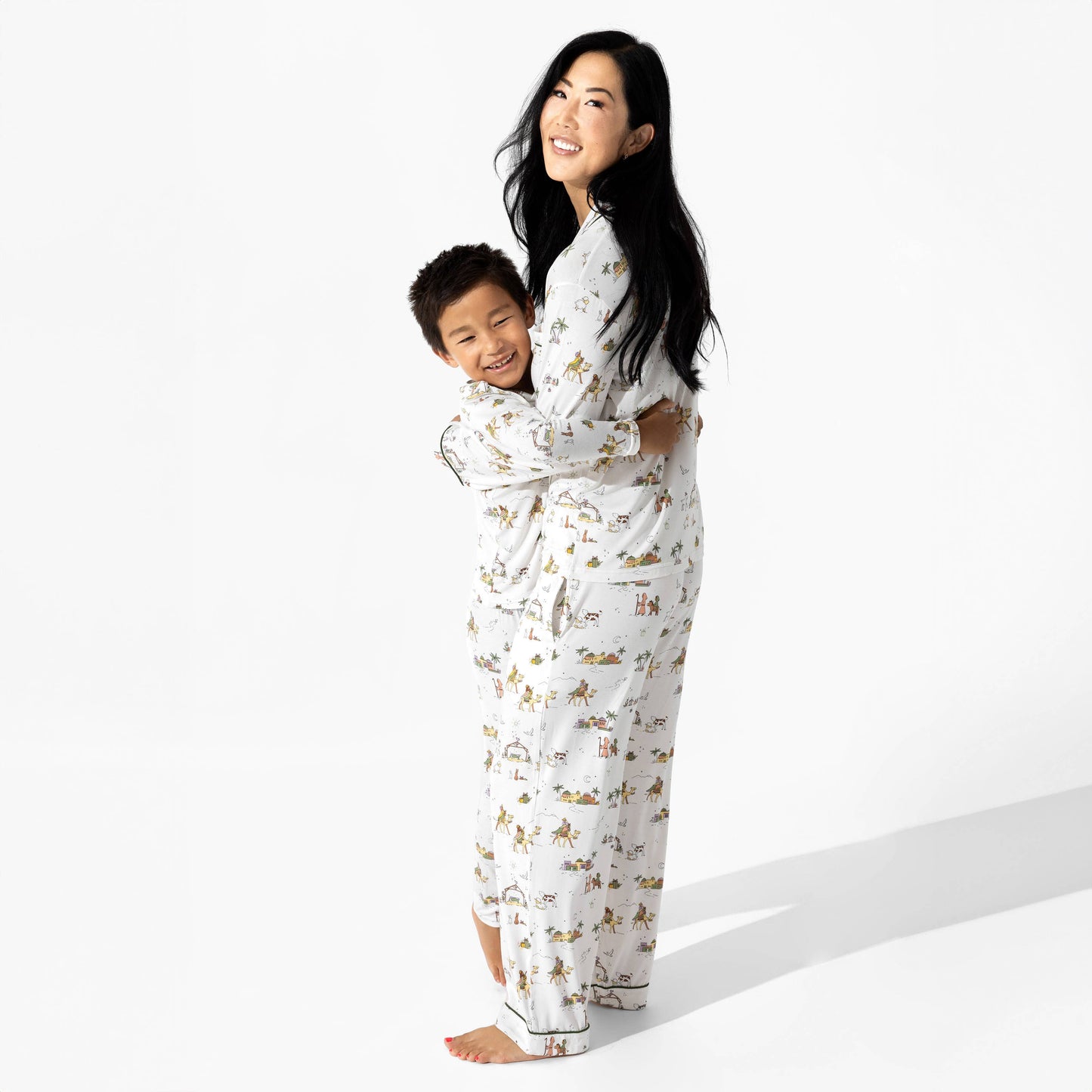 Bellabu Bear - Yule Tide Bamboo Women's Pajama Set: XS