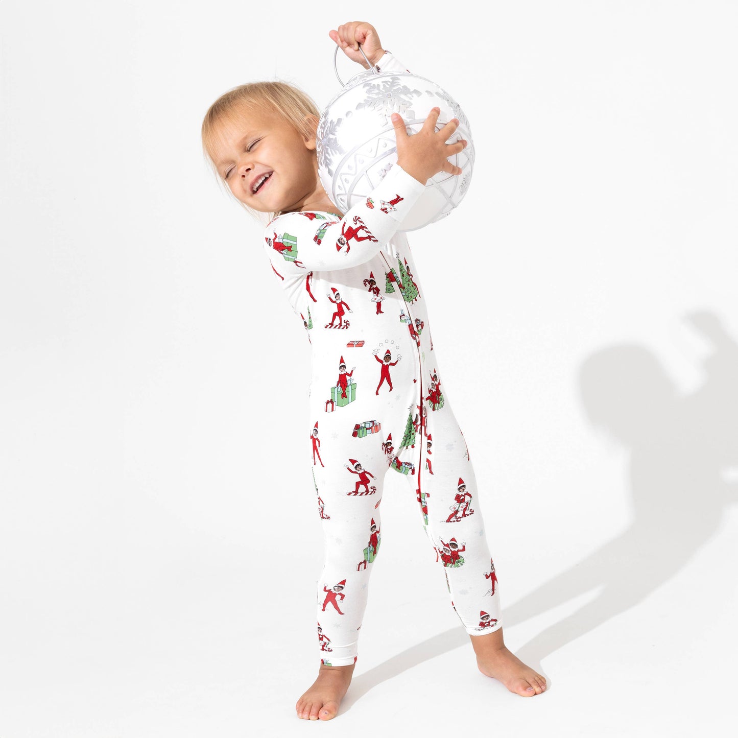 Bellabu Bear - Christmas Pajamas: The Elf on the Shelf Bamboo Sleepwear: 12-18 Months