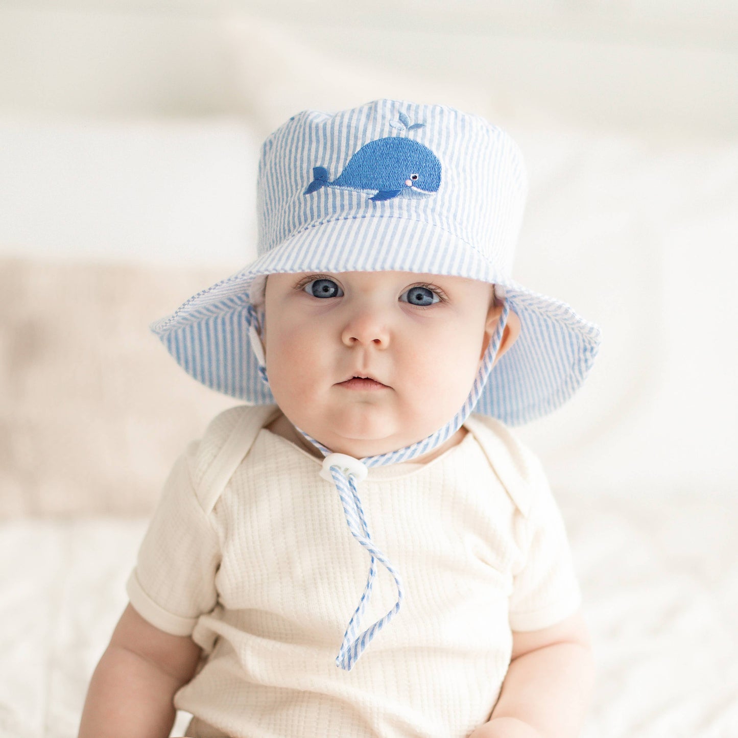Whale Bucket Hat UPF 50+ Baby & Toddler: 2-4 years