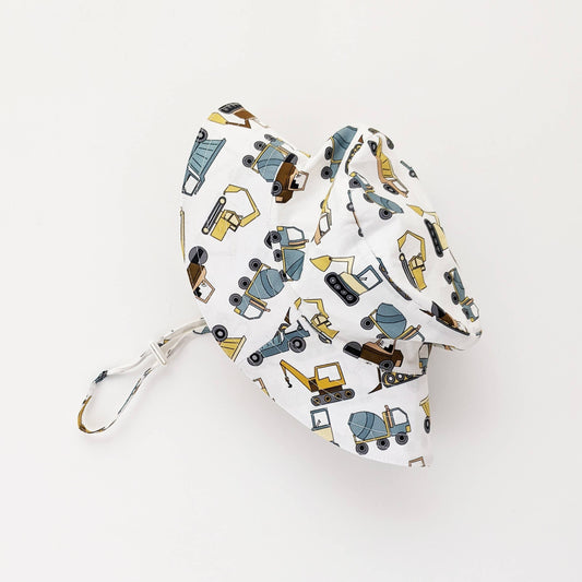 Construction Trucks Bucket Hat UPF 50+ Baby & Toddler: 2-4 years