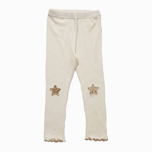 Petite Hailey - Hailey Leggings: Ivory